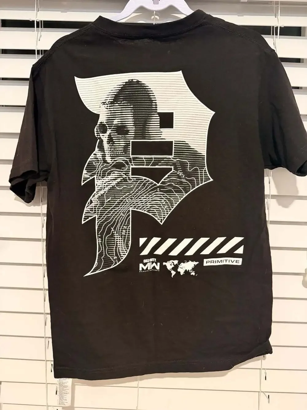 Primitive x Call of Duty Modern Warfare II Graphic T-Shirt Black Size M